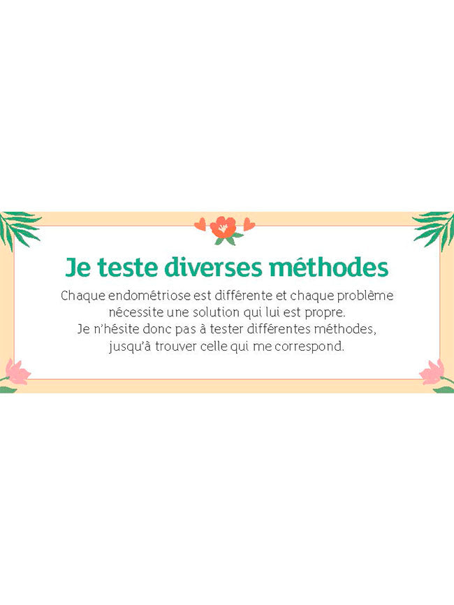 La petite boîte pour bien vivre l'endométriose