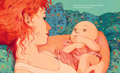 Dans les cheveux de maman