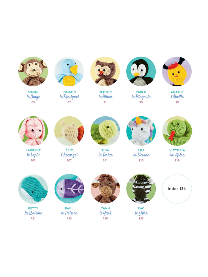 Adorables amigurumis au crochet