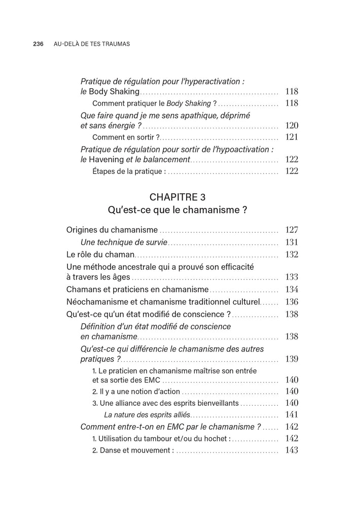 Au-delà de tes traumas