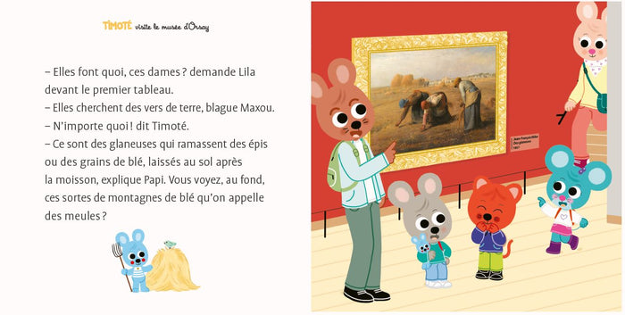 Timoté visite le Musée d'Orsay