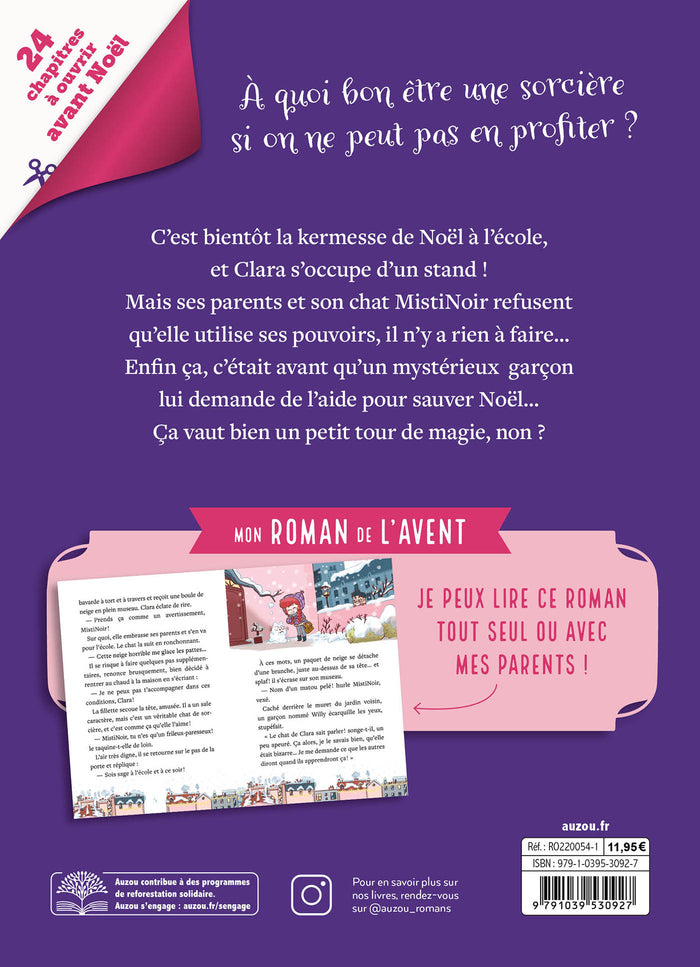 Mon roman de l'avent - Le Noël de Clara la petite sorcière