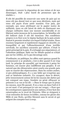 Les conséquences politiques de la paix