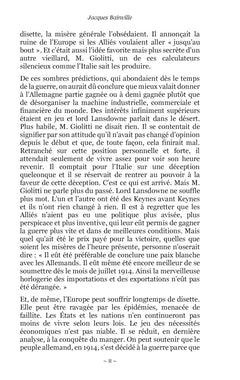 Les conséquences politiques de la paix