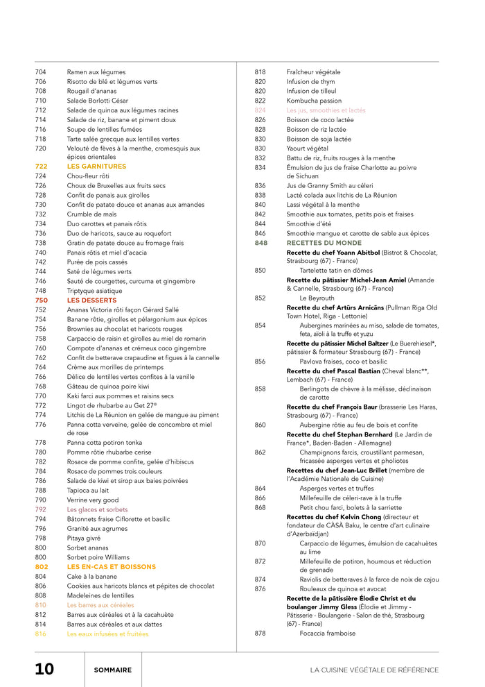 La cuisine végétale de référence