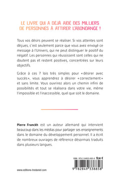 Les 7 lois pour que vos désirs deviennent réalité