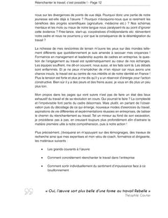 Réenchanter le travail c'est possible