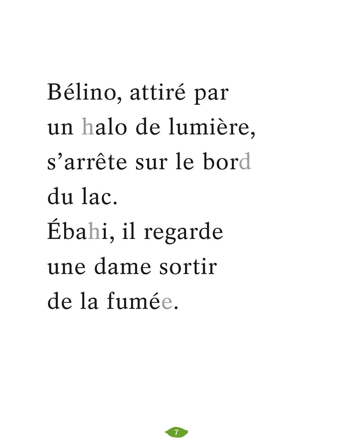 Bélino et la dame du Lac, niveau 1