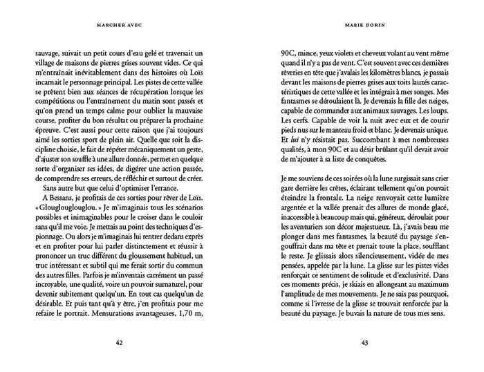 Tu marches, il marche, vous marchez... moi, je cours