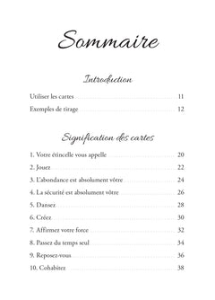 Oracle de l'amour de soi