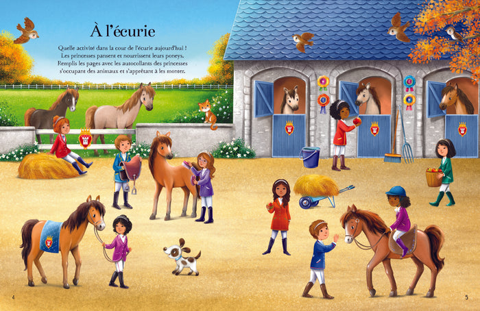 Les princesses - Autocollants