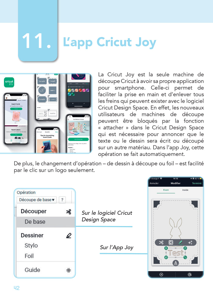Bien débuter avec ma cricut Joy