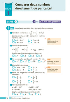 Annales Bac Maths 1re - Tronc Commun