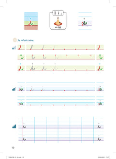 Cahier d'écriture CP - Programmes 2025