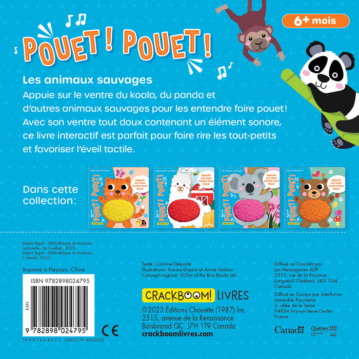 Pouet ! Pouet ! Les animaux sauvages