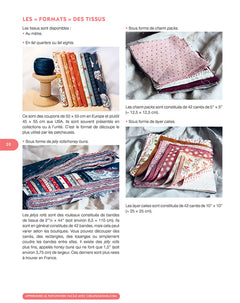 Apprendre le patchwork - Un livre pour tout savoir, pratique et accessible à tous