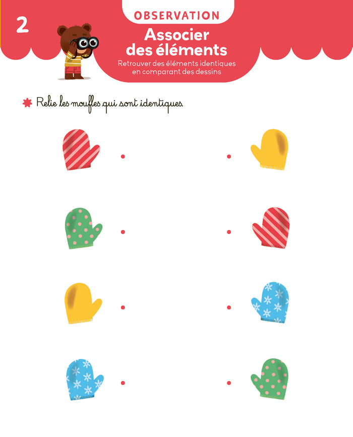 Mon cahier maternelle Toute Petite Section 2-3 ans