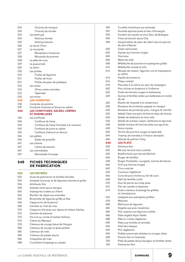 La cuisine végétale de référence