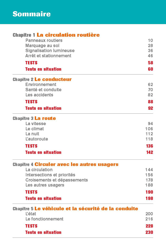 Code de la route 2024-2025