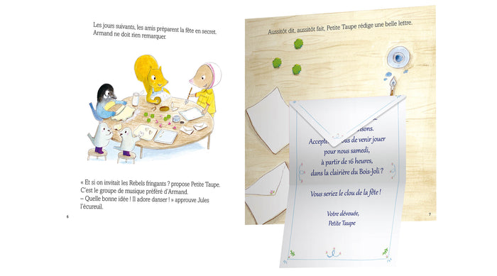 Petite taupe et la lettre mystérieuse