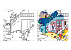 Pinceau magique - La nuit