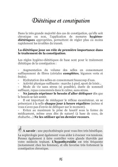 Recettes et menus pour la constipation