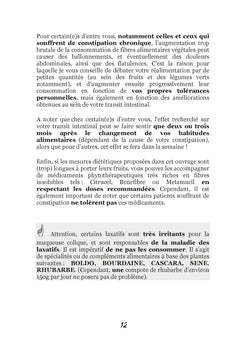 Recettes et menus pour la constipation