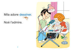 Mila aime dessiner