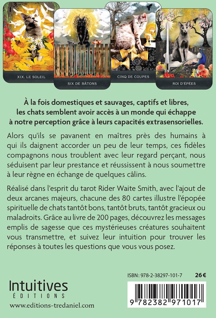 Coffret Le Tarot des chats mystérieux