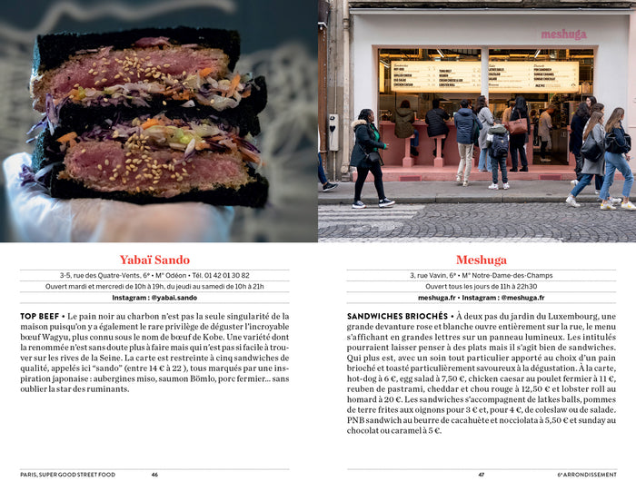 Paris super good street food - Les meilleures adresses pour se régaler