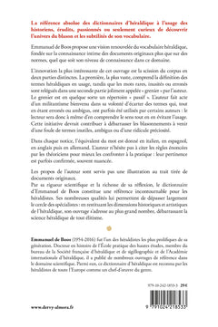 Dictionnaire du blason