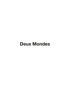 Deux Mondes