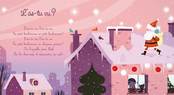 Mes plus belles chansons de Noël - Livre sonore avec 6 puces – Bébé dès 6 mois