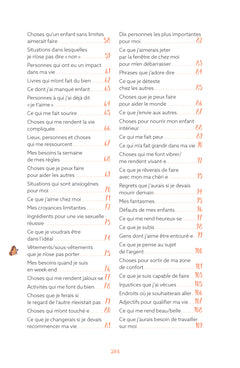 Mon carnet d'autothérapie - 222 listes pour mieux vous connaître, surmonter vos blocages et prendre soin de vous