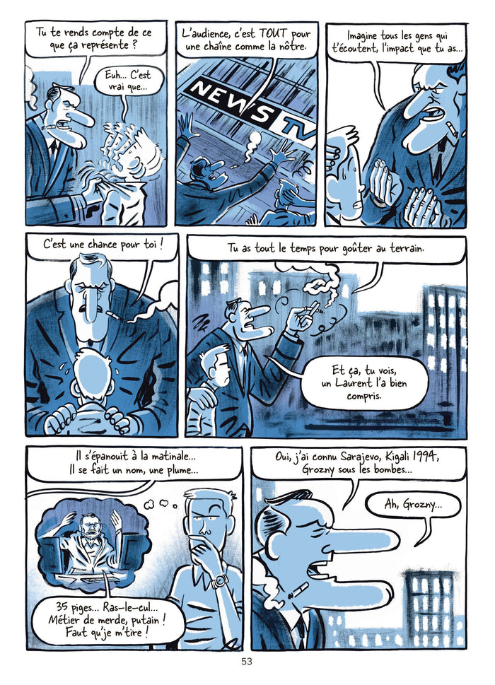 La fabrique des news - Un reporter à la chaîne