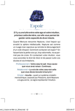 L'oracle de Mademoiselle Lili