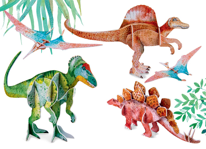 Construis en 3D Dinosaures