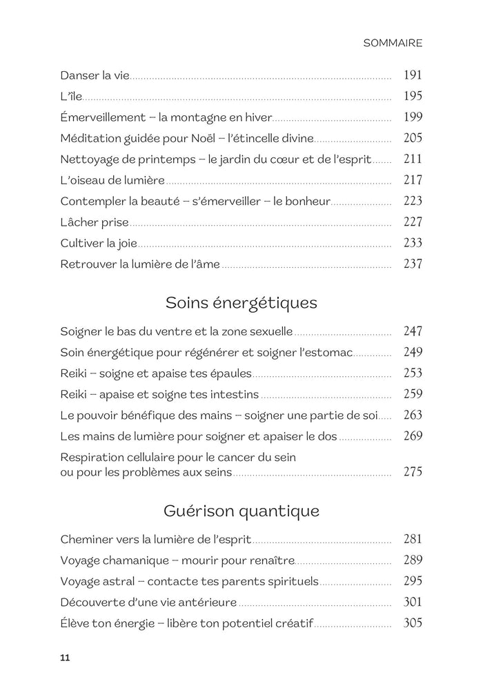 Méditations guidées pour guérir le corps et l'esprit