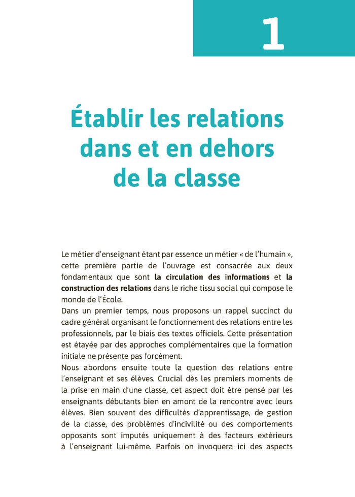 Guide de l'enseignant débutant