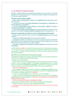 Méthode testée en classe - La Grammaire ritualisée sur 2 jours - 2e année