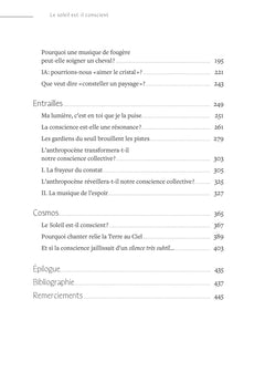 Le soleil est-il conscient ?