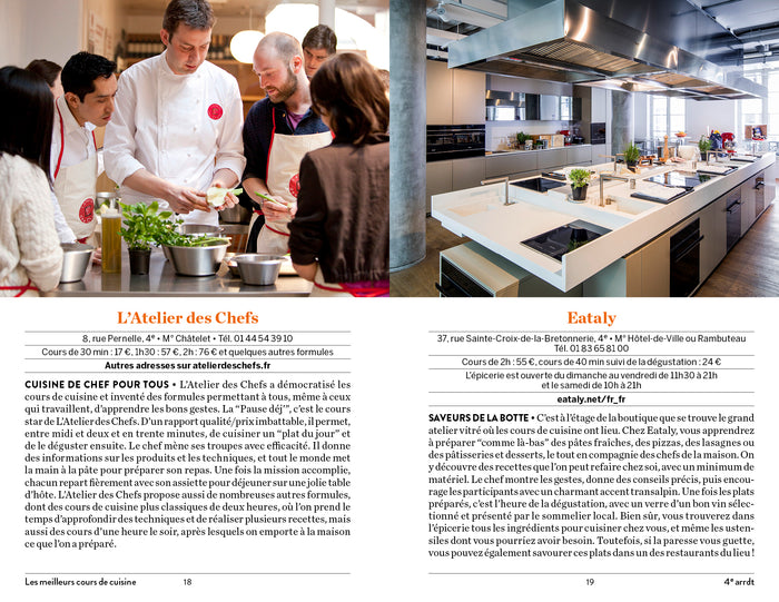 Cuisiner comme un chef à Paris