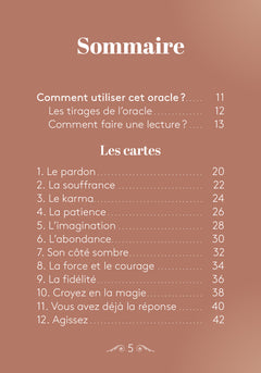 Ce que les anges vous disent - Cartes Oracle