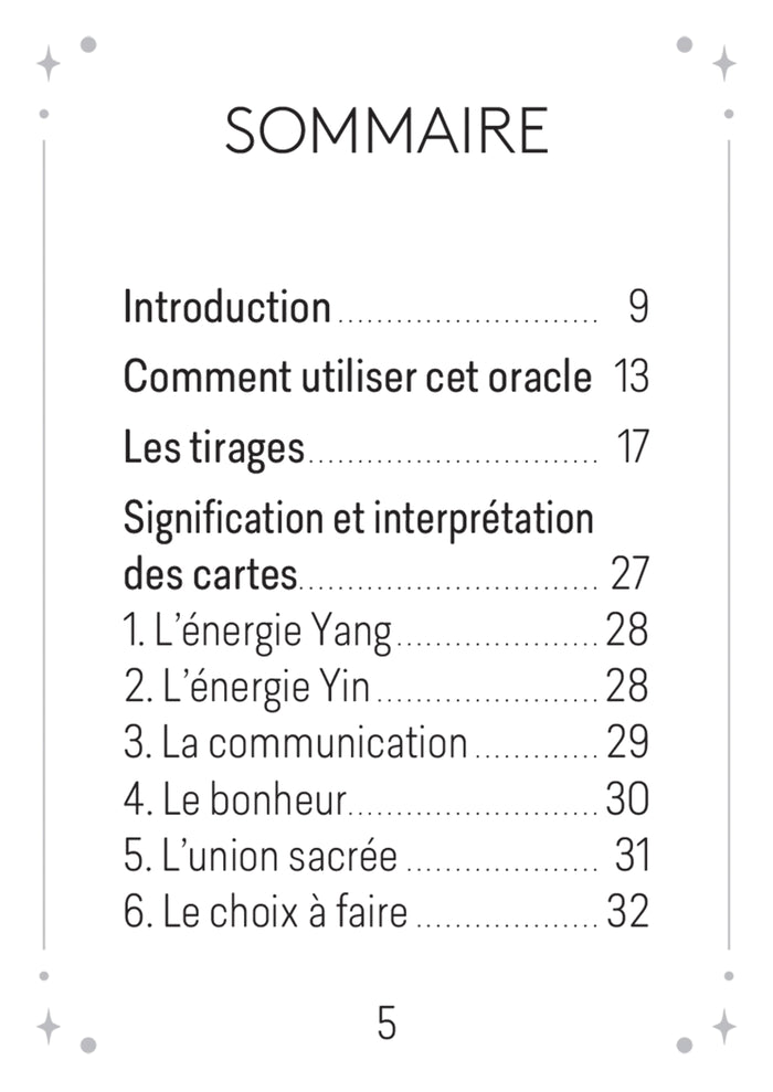 Le Pocket oracle des relations d'âmes