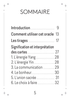 Le Pocket oracle des relations d'âmes