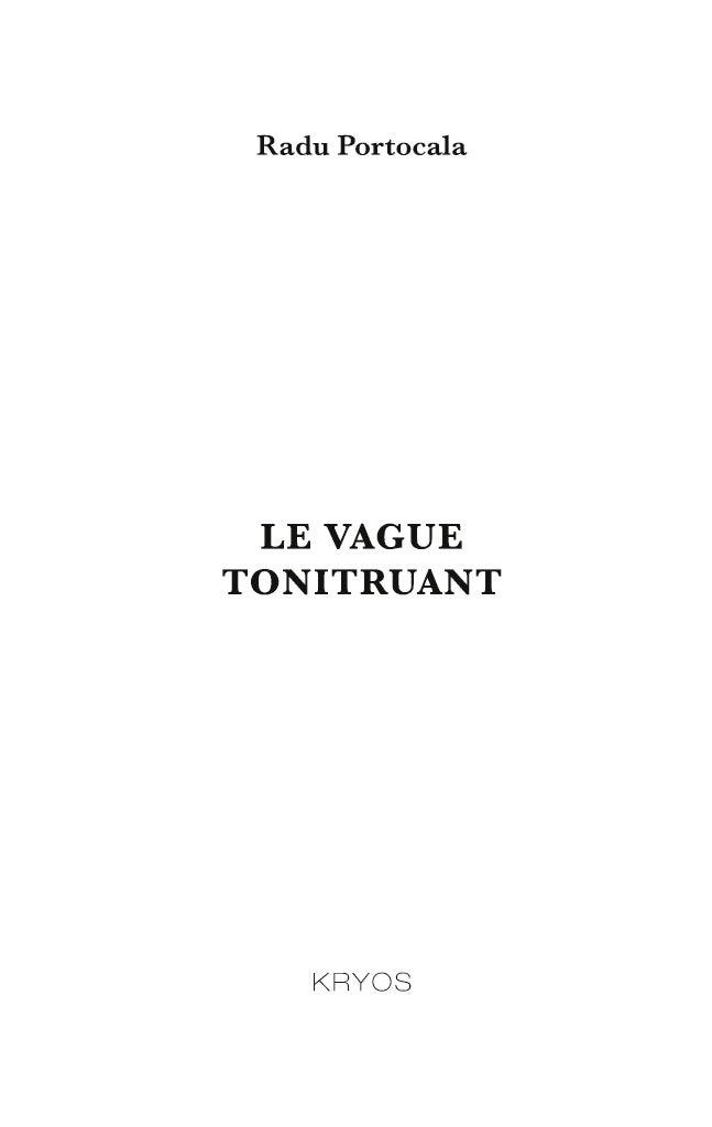 Le vague tonitruant