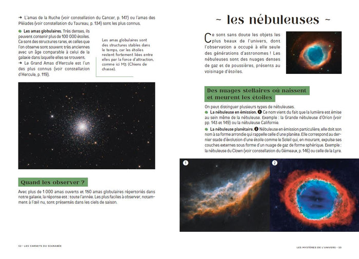 Les carnets du scarabée - Astronomie