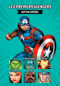 Marvel - Jeu de cartes - 7 familles