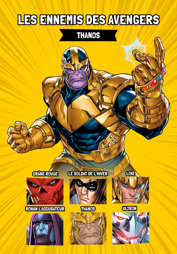 Marvel - Jeu de cartes - 7 familles
