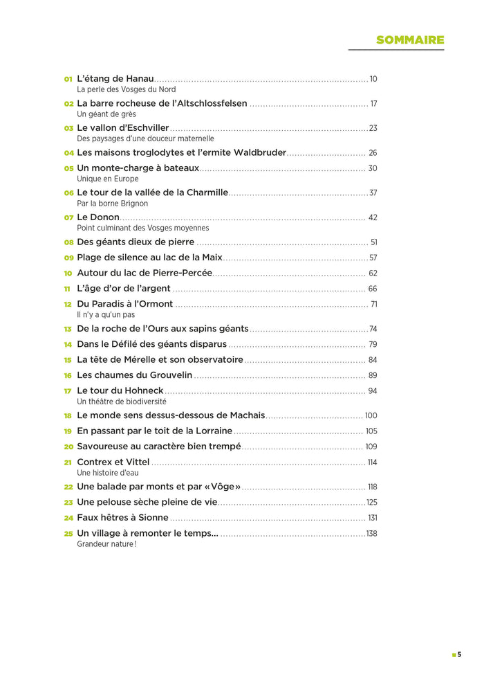 Vosges, les plus belles randonnées